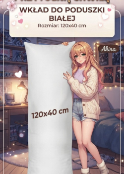 Poduszka, Wypełnienie, Wsad 120×40 cm, DAKIMAKURA