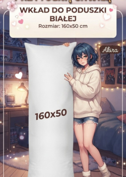 Poduszka, Wypełnienie, Wsad 160×50 cm, DAKIMAKURA