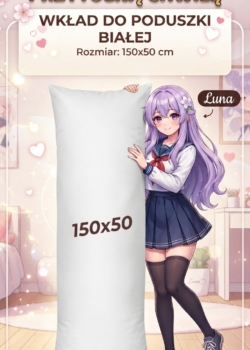 Poduszka, Wypełnienie, Wsad 150×50 cm, DAKIMAKURA