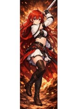 Eris Mushoku Tensei dakimakura poszewka 40x140cm